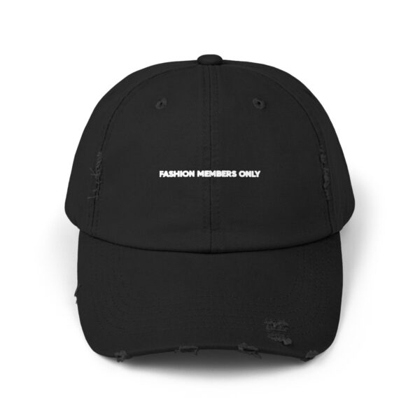 Distressed Fashion Members Only Cap